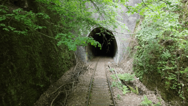 East portal of the Stempelkopf Tunnel