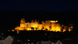 Schloss Heidelberg at Night