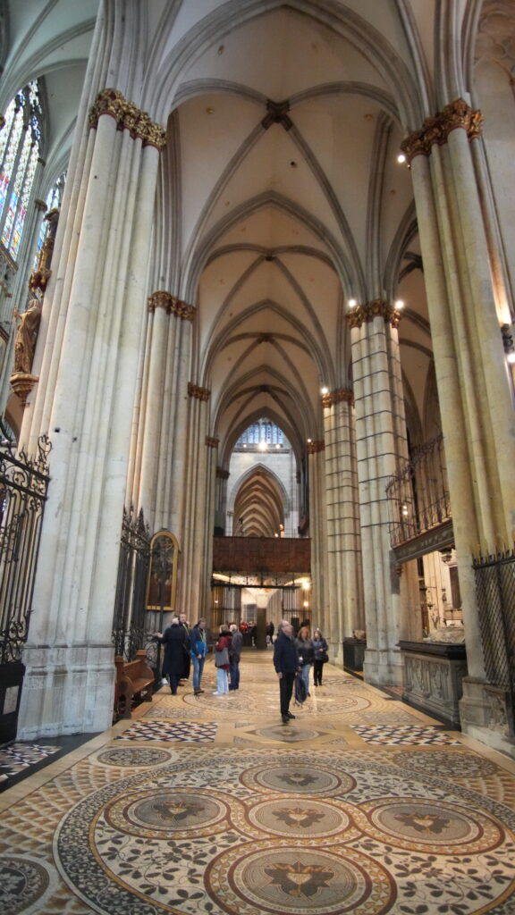 South gallerie at Cologne Cathedral