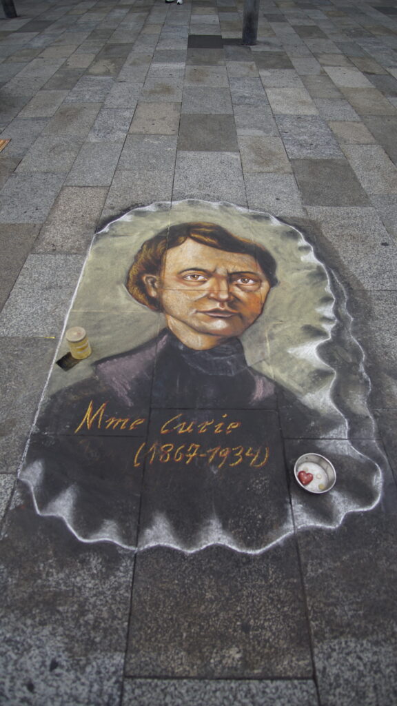 Street Art in Front of the Cathedral