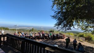 View from the restaurant terrace